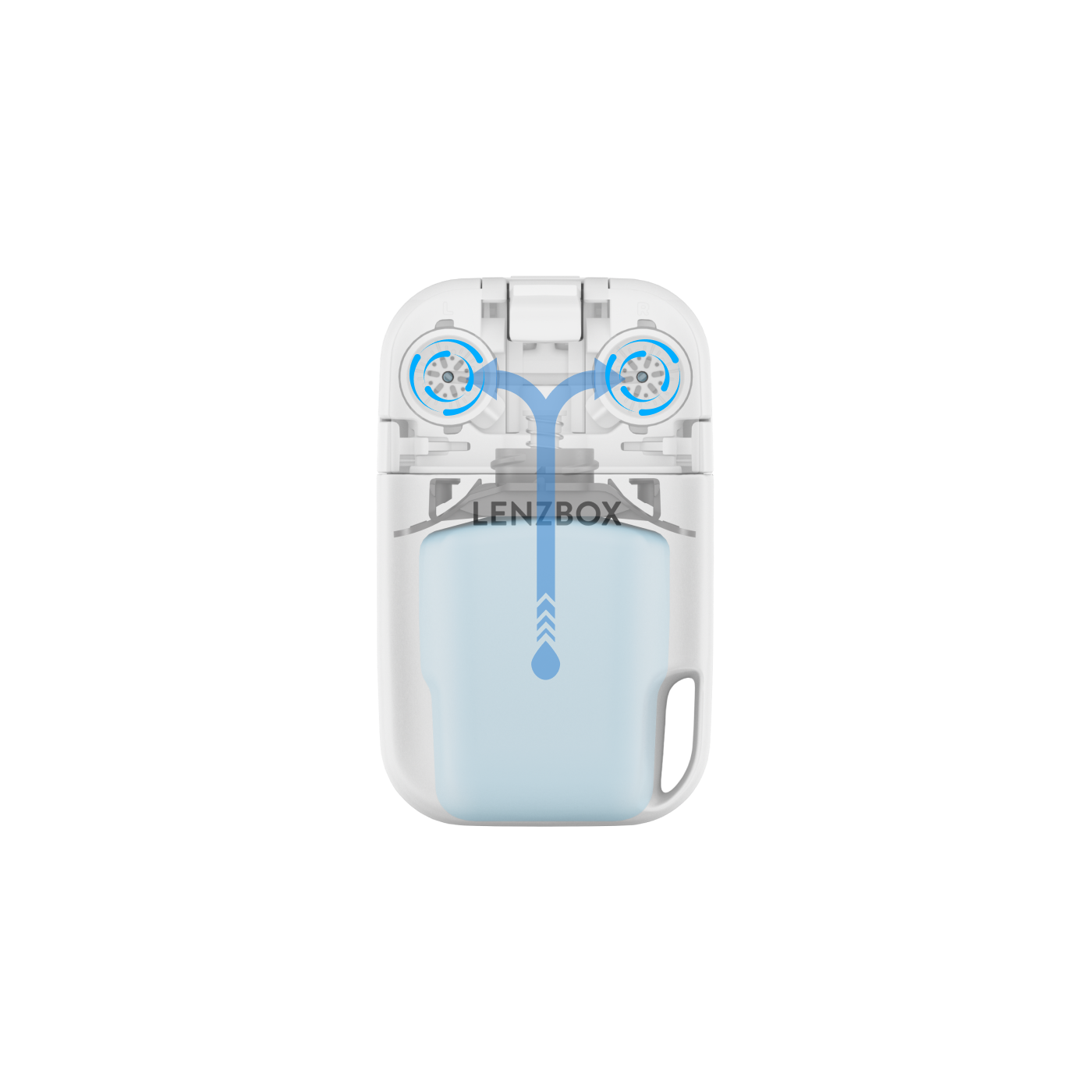 LENZBOX including 3-month pack LenzCare SOFT for soft lenses
