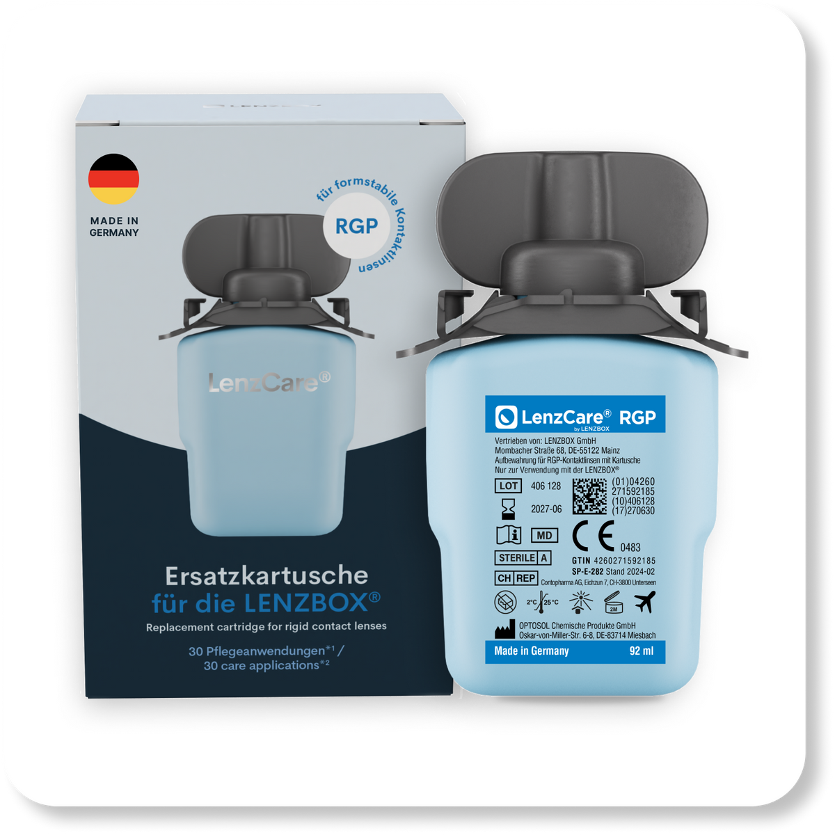 LenzCare® RGP für harte Linsen
