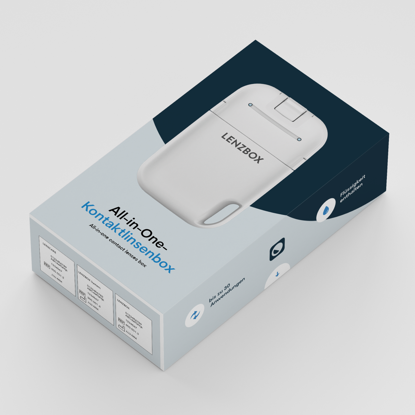 LENZBOX Starter Set SOFT for soft lenses