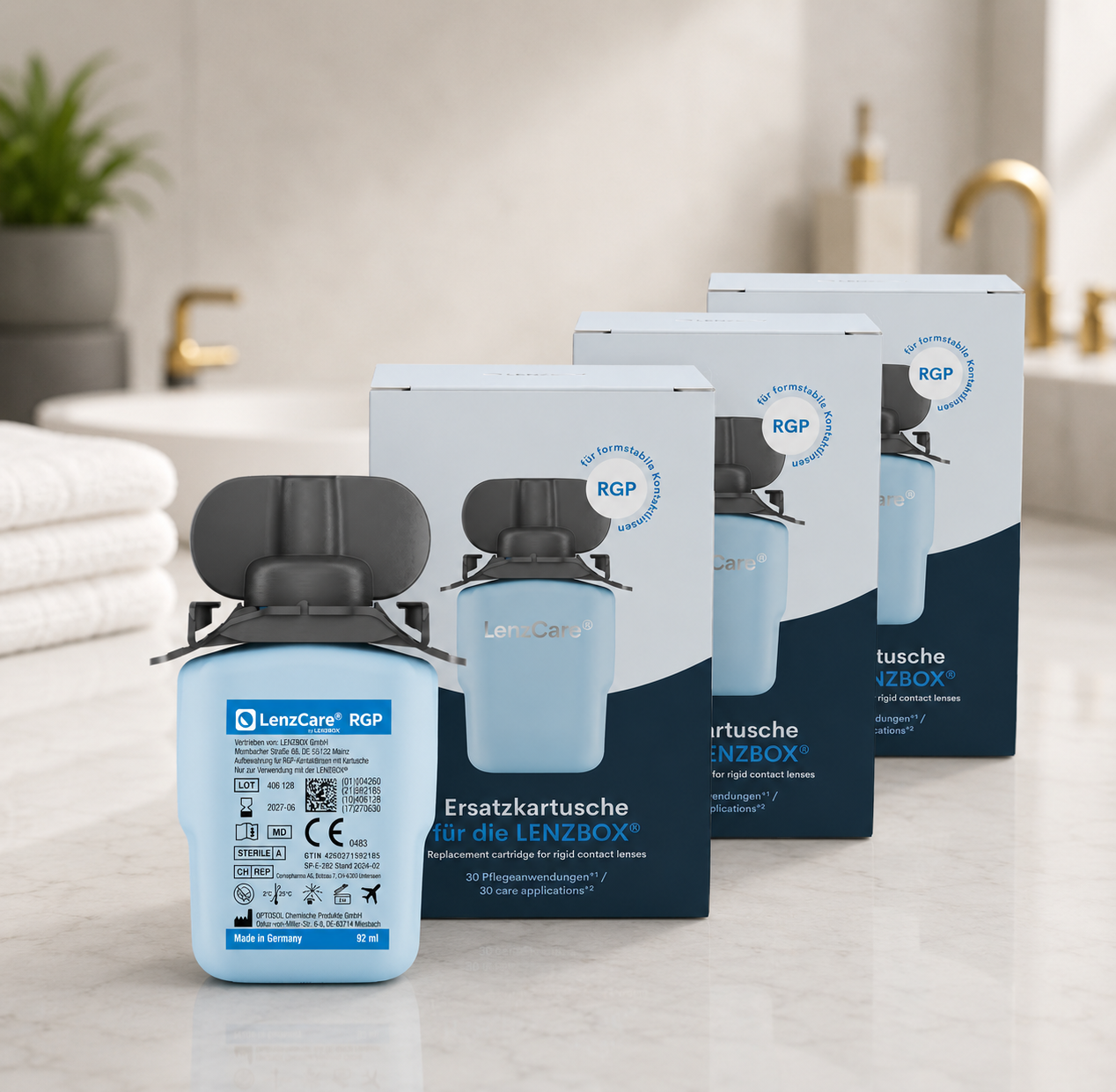 LenzCare RGP 3-Monats-Pack
