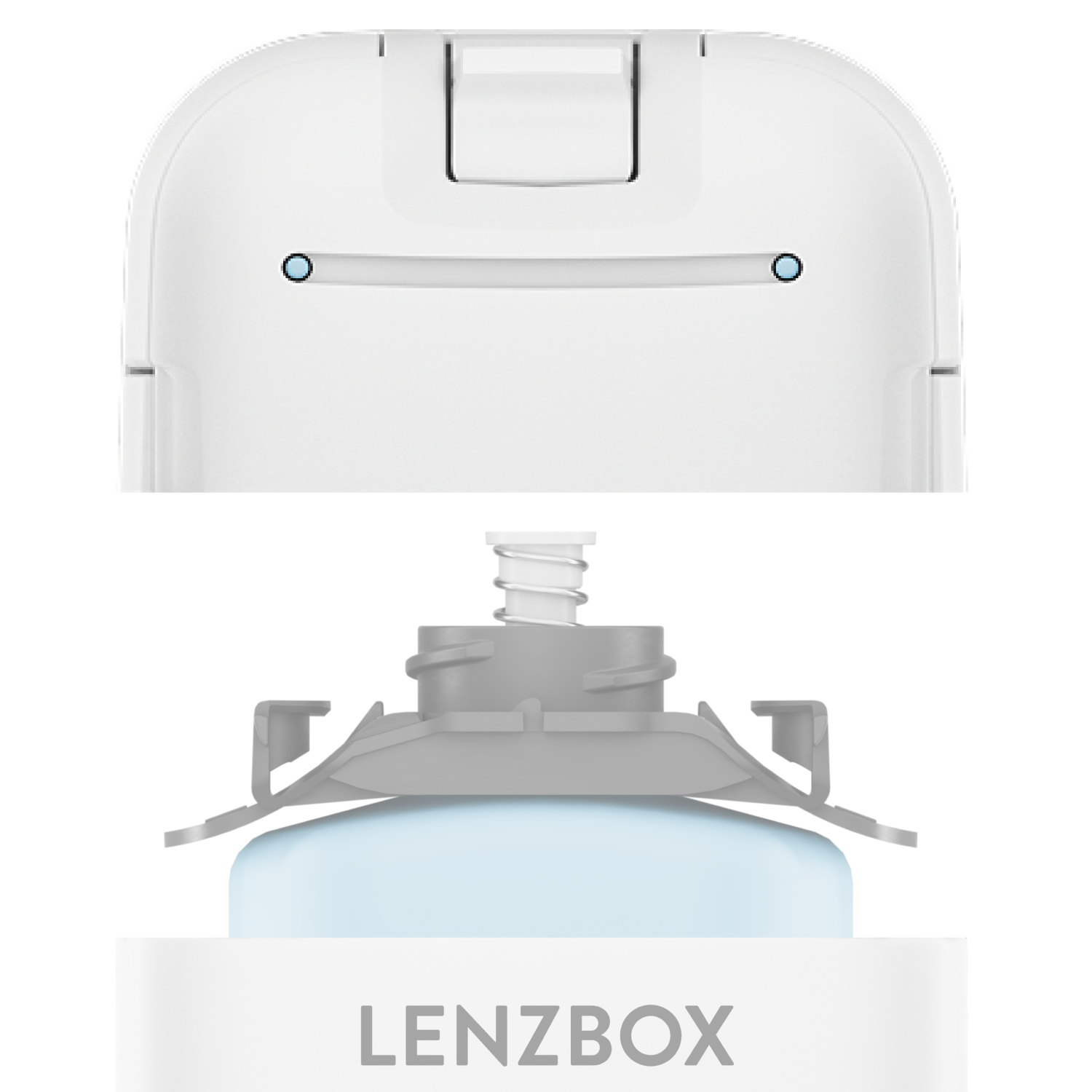 LENZBOX System für weiche oder harte Kontaktlinsen
