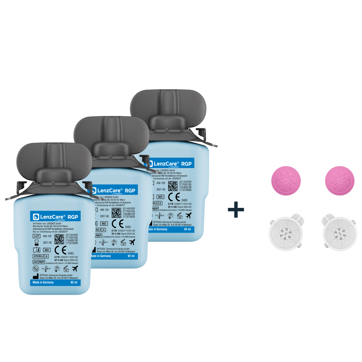 LenzCare SOFT + LenzParts 3-month set