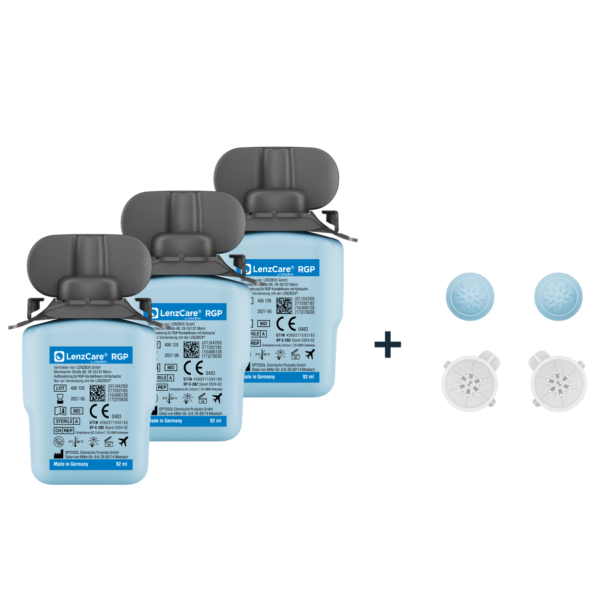 LenzCare SOFT + LenzParts 3-month set