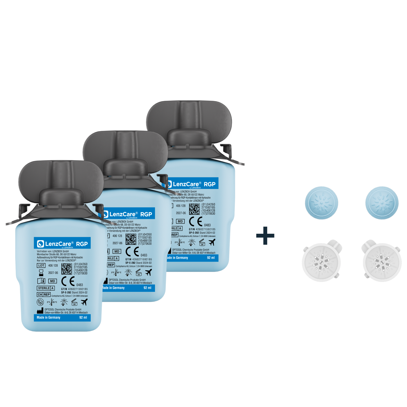 LenzCare SOFT + LenzParts 3-month set