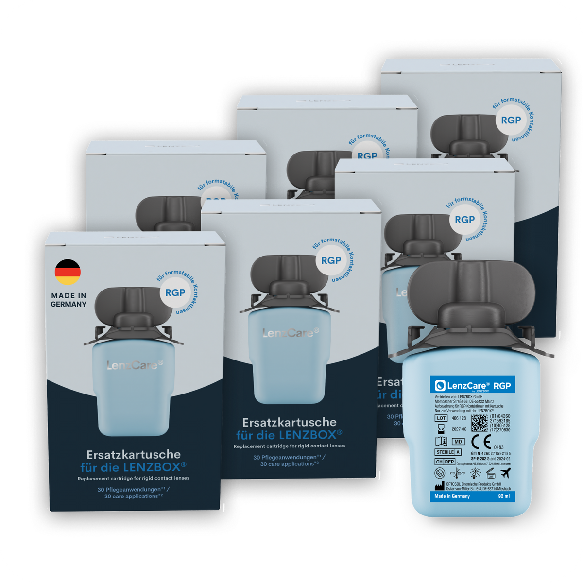 LenzCare RGP 6er-Pack