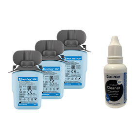 LenzCare RGP 3-Monats-Pack inkl. Cleaner