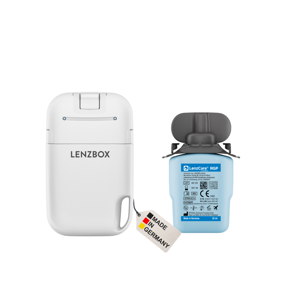 LENZBOX Starter Set RGP for hard lenses